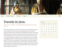 Tablet Screenshot of circumnavacation.com